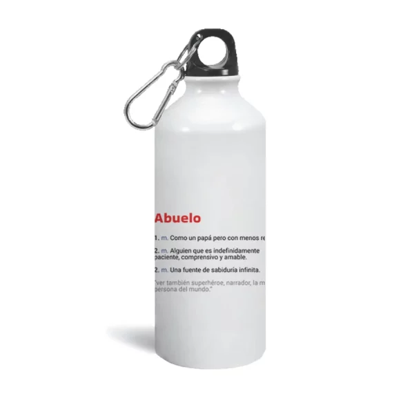 Botella aluminio abuelo rae