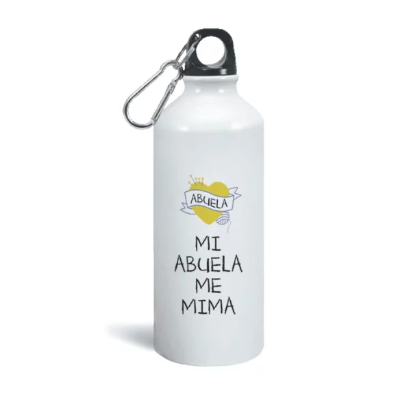 Botella aluminio mi abuela me mima