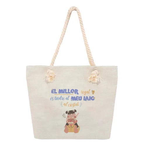 Bolsa Playa - El millor regal és tindre al meu iaio al costat