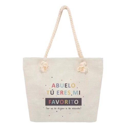 Bolsa Playa - Abuelo tú eres mi favorito