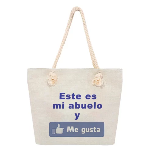 Bolsa Playa - Este es mi abuelo y me gusta