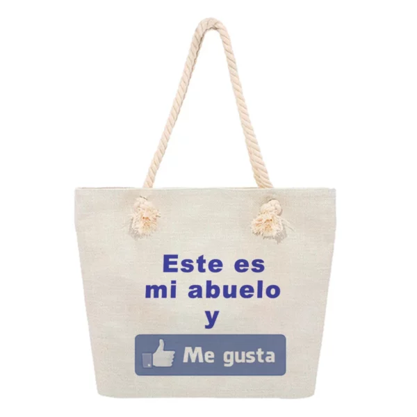 Bolsa Playa - Este es mi abuelo y me gusta