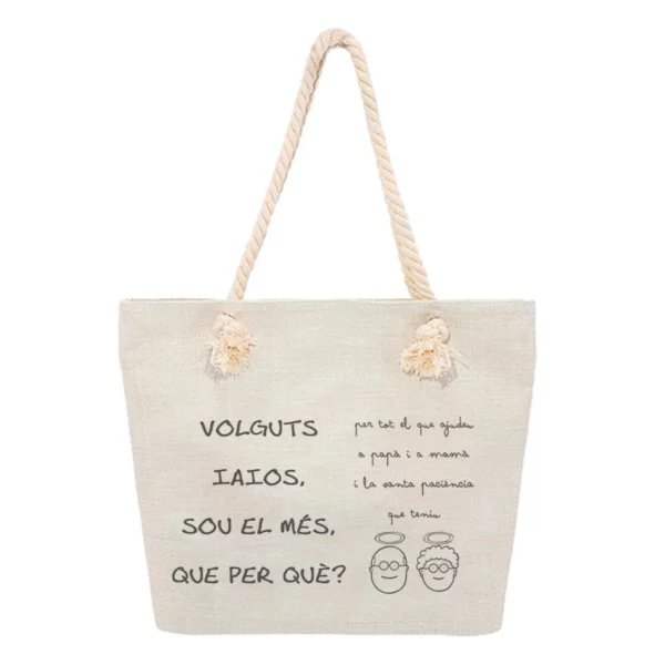 Bolsa Playa - Volguts iaios, sou el més, que per què?