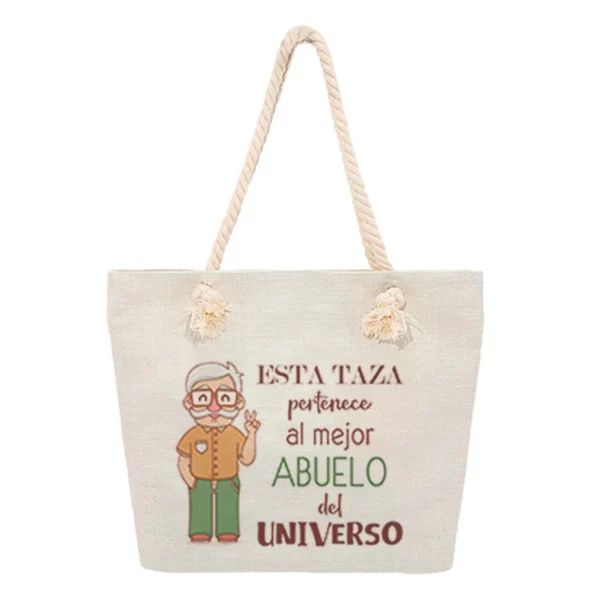 Bolsa Playa - Esta bolsa pertenece al mejor abuelo del universo