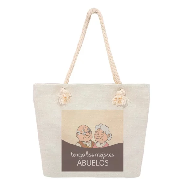 Bolsa Playa - Tengo los mejores abuelos