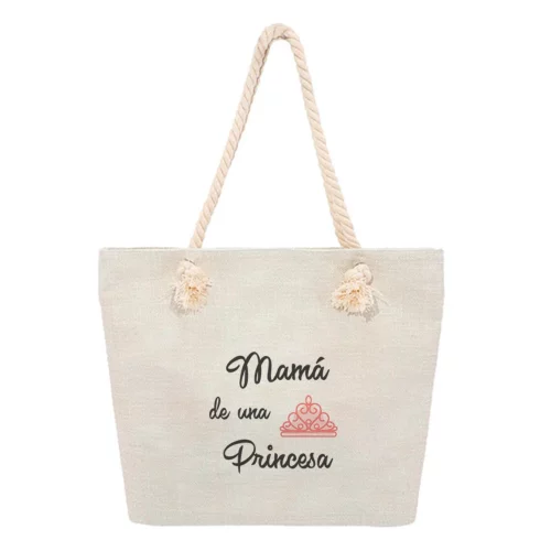 Bolsa Playa - Mamá de una princesa