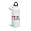 Botella aluminio I love my suegro