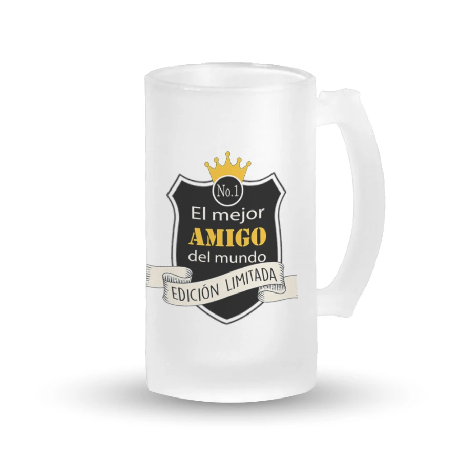 Jarra Cerveza - El mejor amigo del mundo, edición limitada