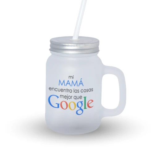 Jarra Pajita Madre - Mi mamá encuentra las cosas mejor que Google