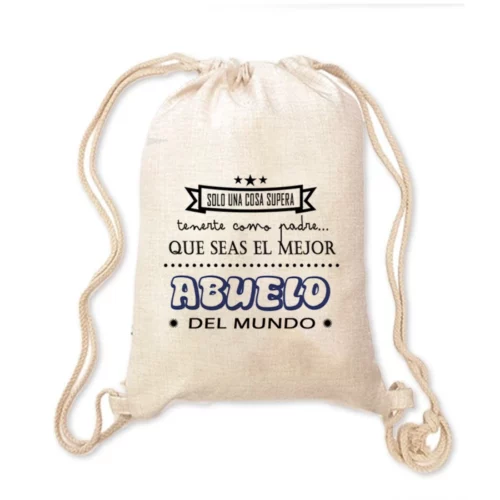 Mochila Abuelo- Mejor abuelo del mundo