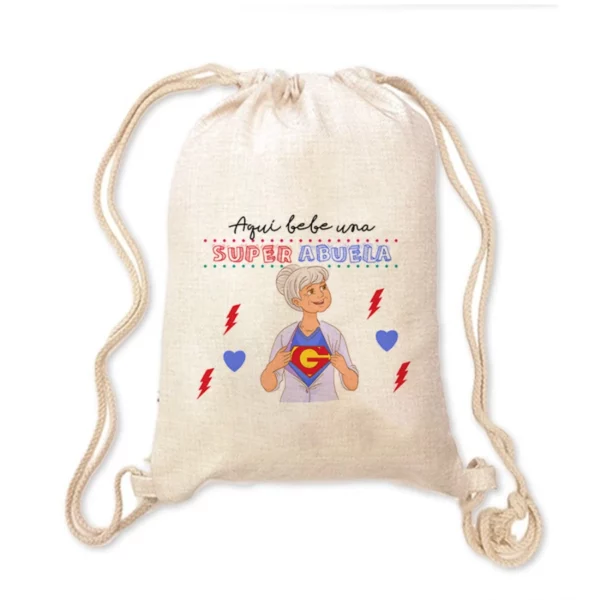 Mochila Abuela- Super abuela