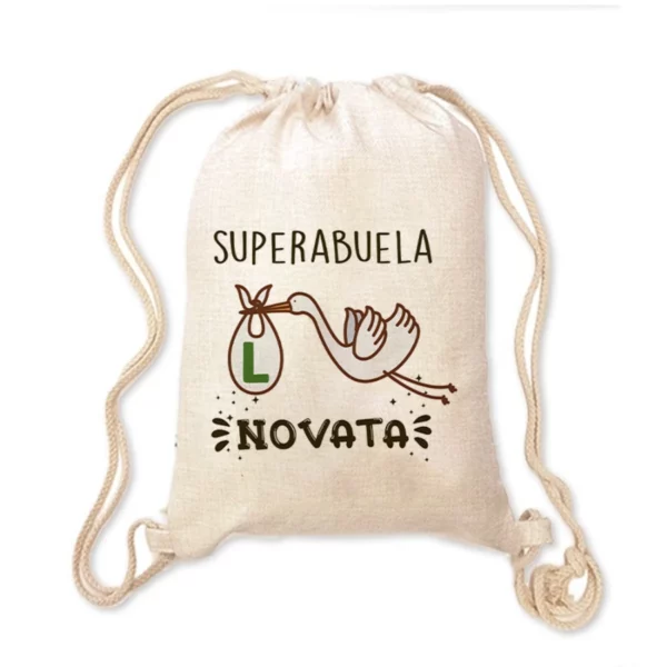 Mochila Abuela- Superabuela novata