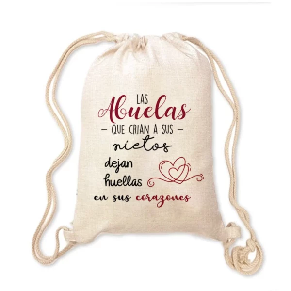 Mochila Abuela- Dejan huellas en sus corazones