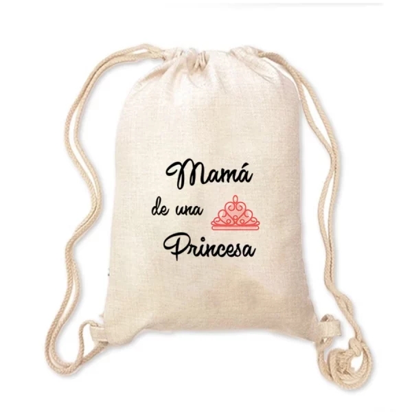 Mochila Hija - Mamá de una princesa