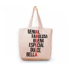 Tote Bag Abuela Genial, Fabulosa, Buena, Especial, Dulce y Bella