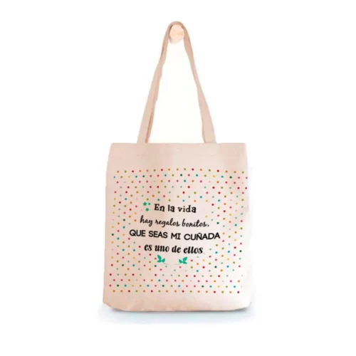 Tote Bag Cuñada En la vida hay regalos bonitos