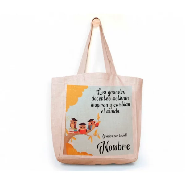 Tote Bag Profe - Los grandes docentes