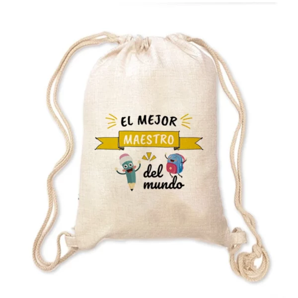 Mochila Lino - El mejor maestro del mundo