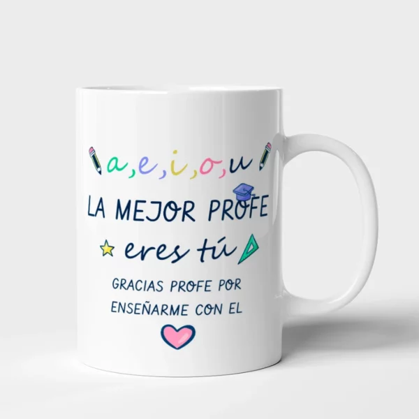 Taza Profe - La mejor profe eres tú