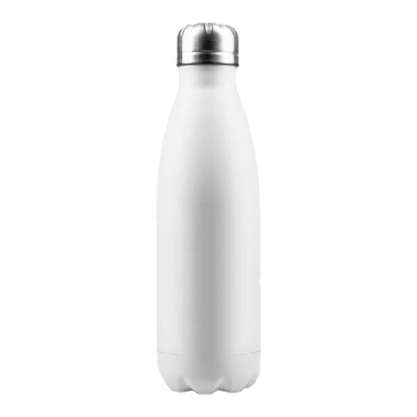 Termo de Acero Inoxidable Blanco Personalizable